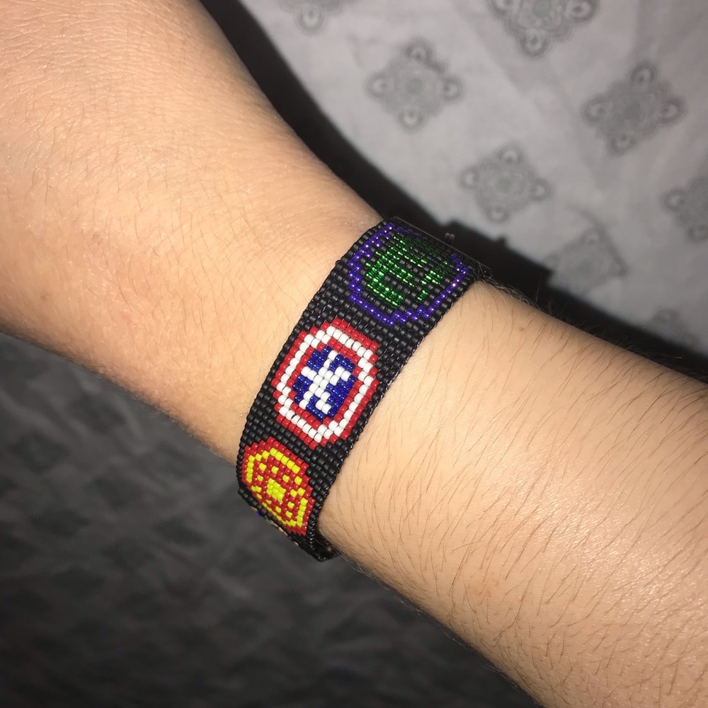 Handmade Avengers/Marvel inspired Bracelet
